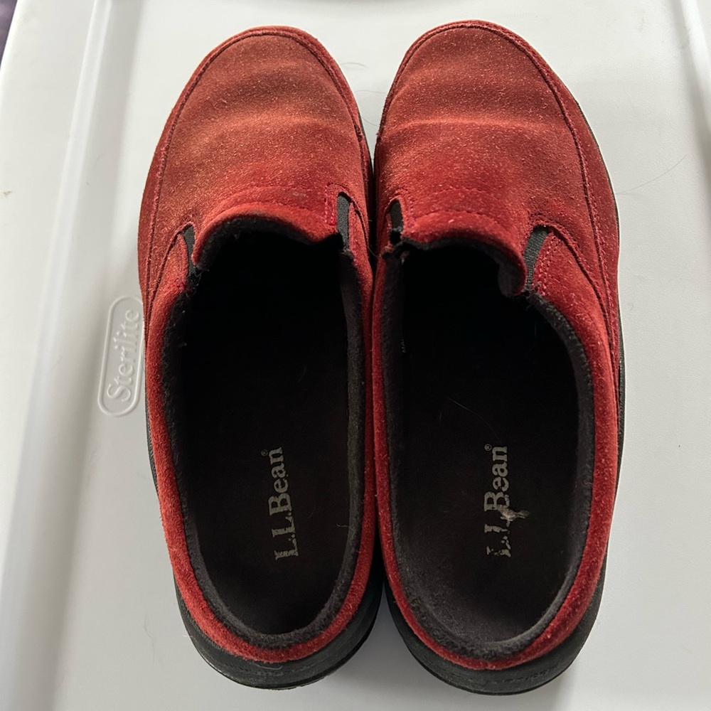 LL Bean slip on shoes - red - Picture 2 of 5